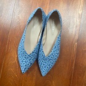 patricia green size 7 leather flats